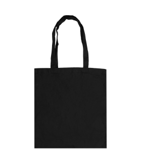 Katoenen Schoudertas | Standaard | Zwart