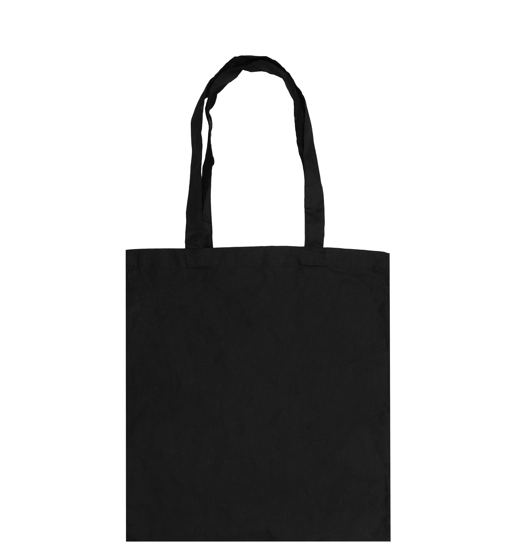 Katoenen Schoudertas | Standaard | Zwart