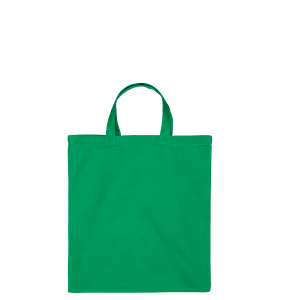 Katoenen draagtas | Korte Hengsels | Groen