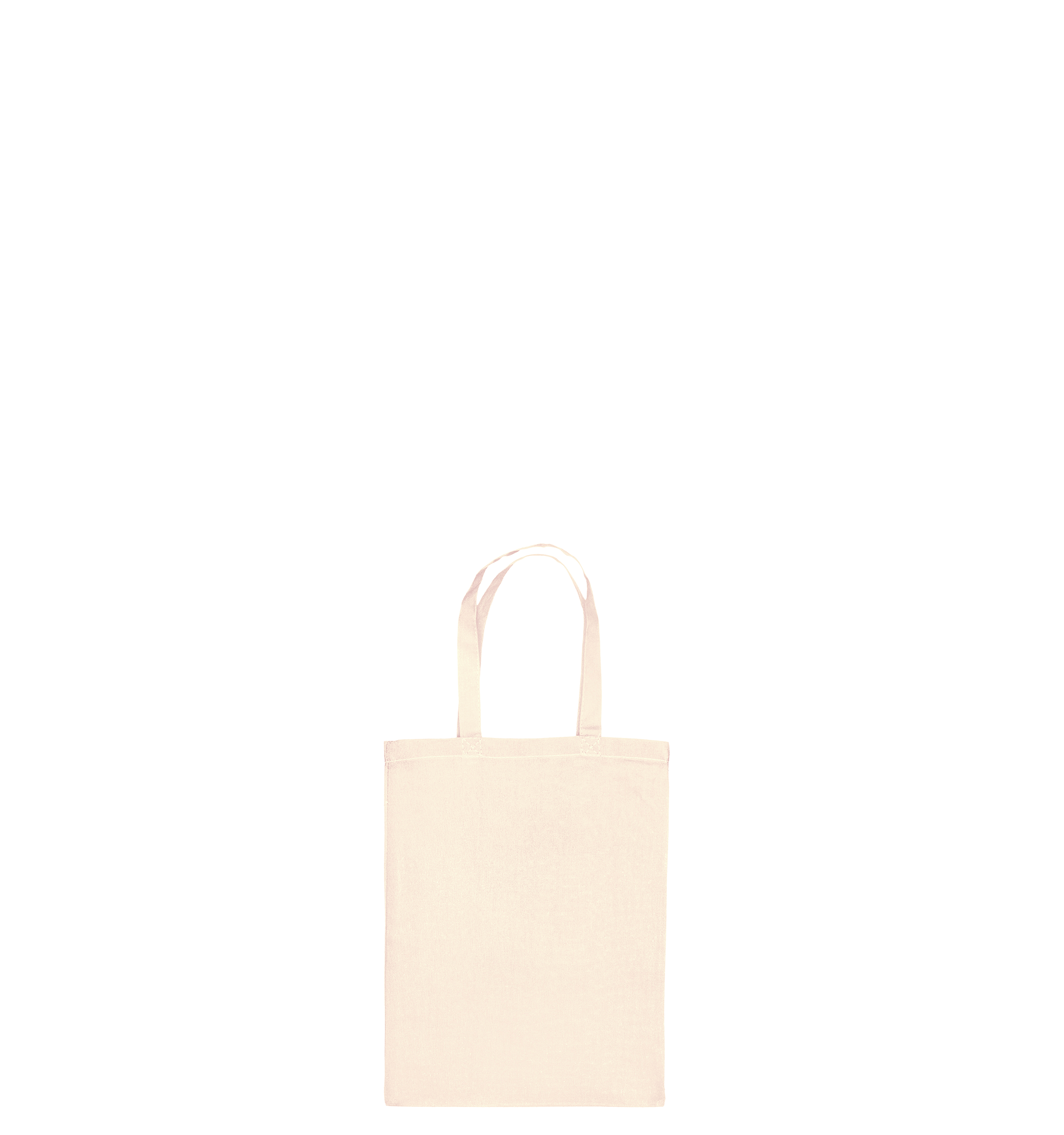 Katoenen Mini tas | Naturel