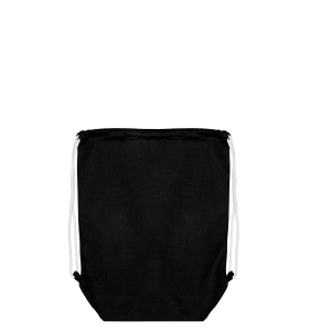 Katoenen Rugtas | Bodem | Zwart