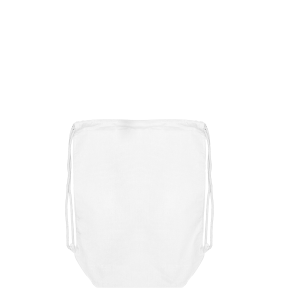 Katoenen Rugtas | Bodem | Wit