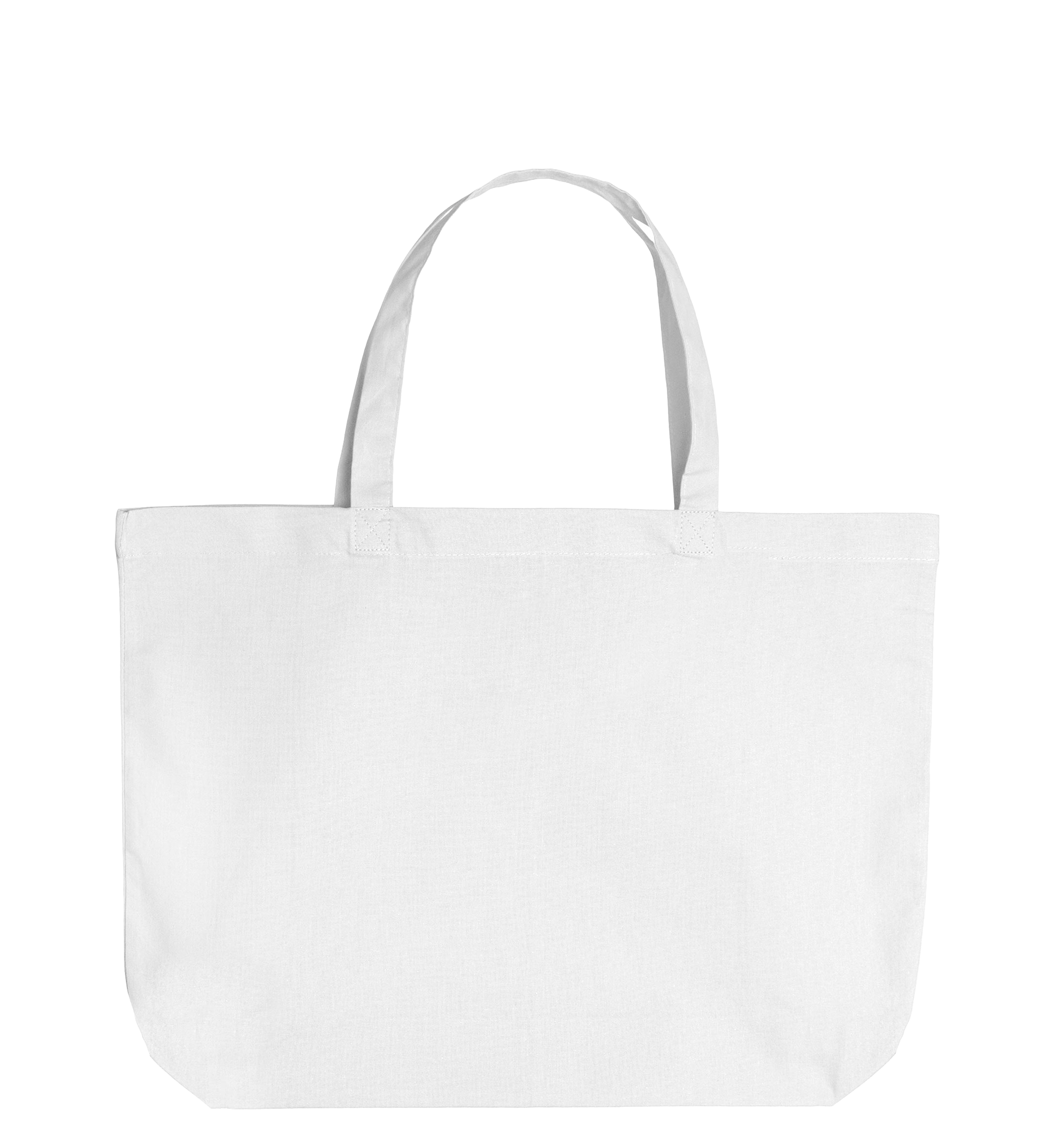 Katoenen shopper | Bodem | Wit