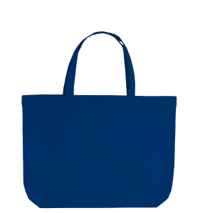 Katoenen shopper | Bodem | Navy