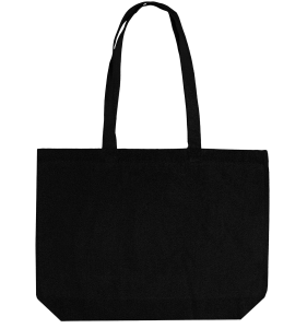 Canvas Shopper | Zwart