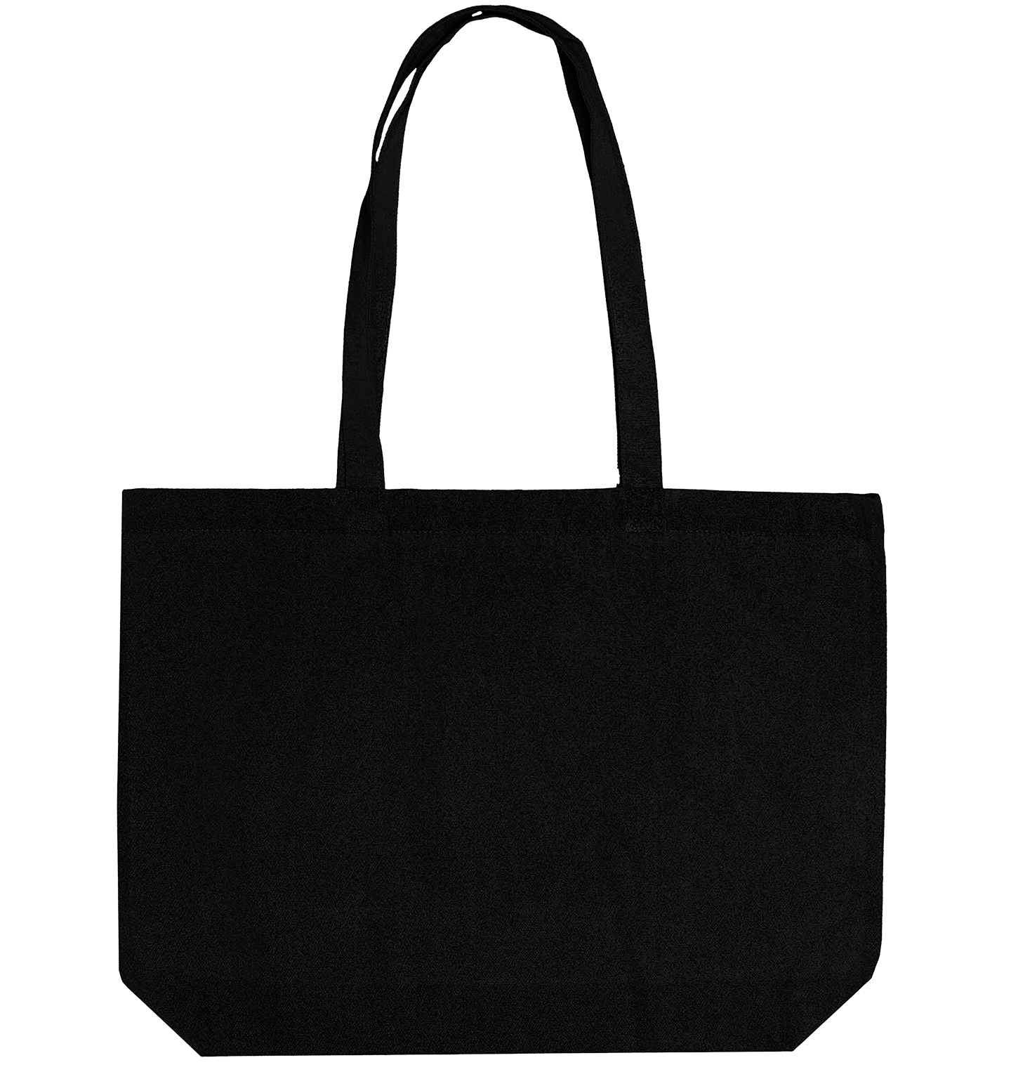 Canvas Shopper | Zwart
